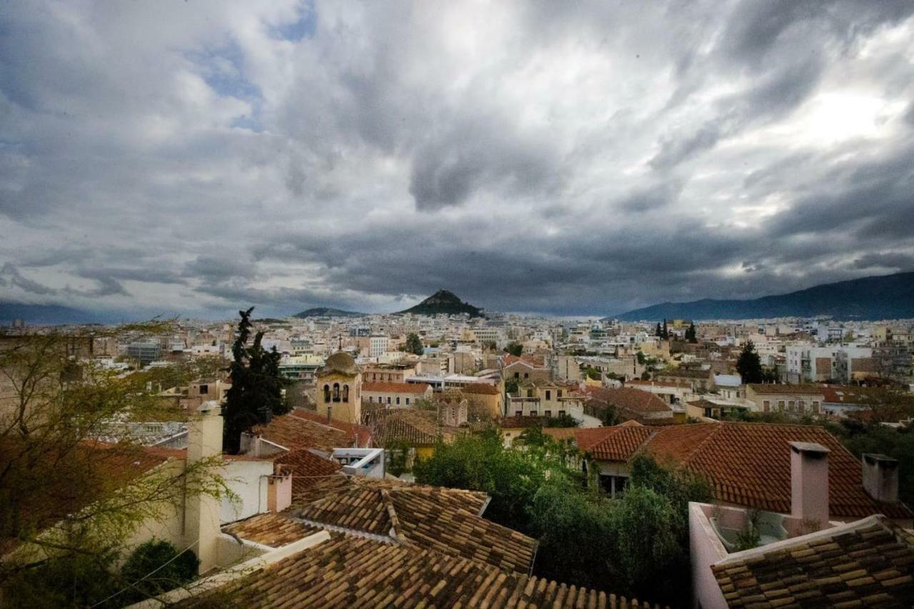Apartmán In The Shadow Of Acropolis Atény Exteriér fotografie